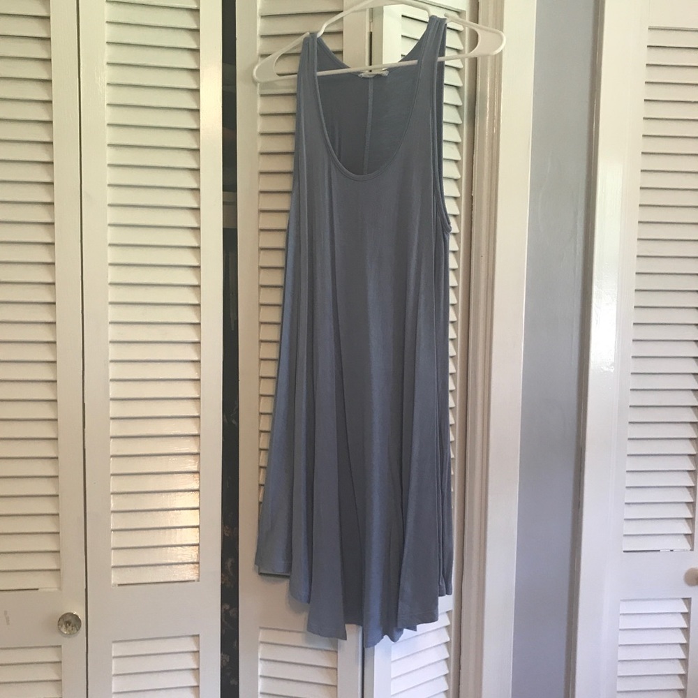 Blue-grey dress